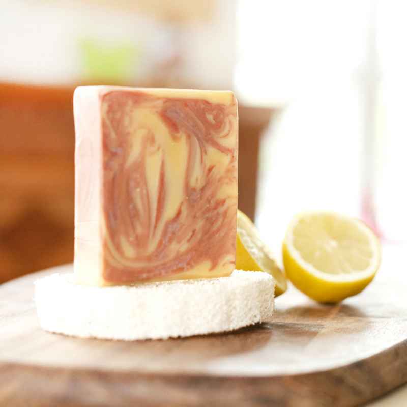 Karotten-Zitronen-Seife | Erfrischende Körperseife für jeden Hauttyp